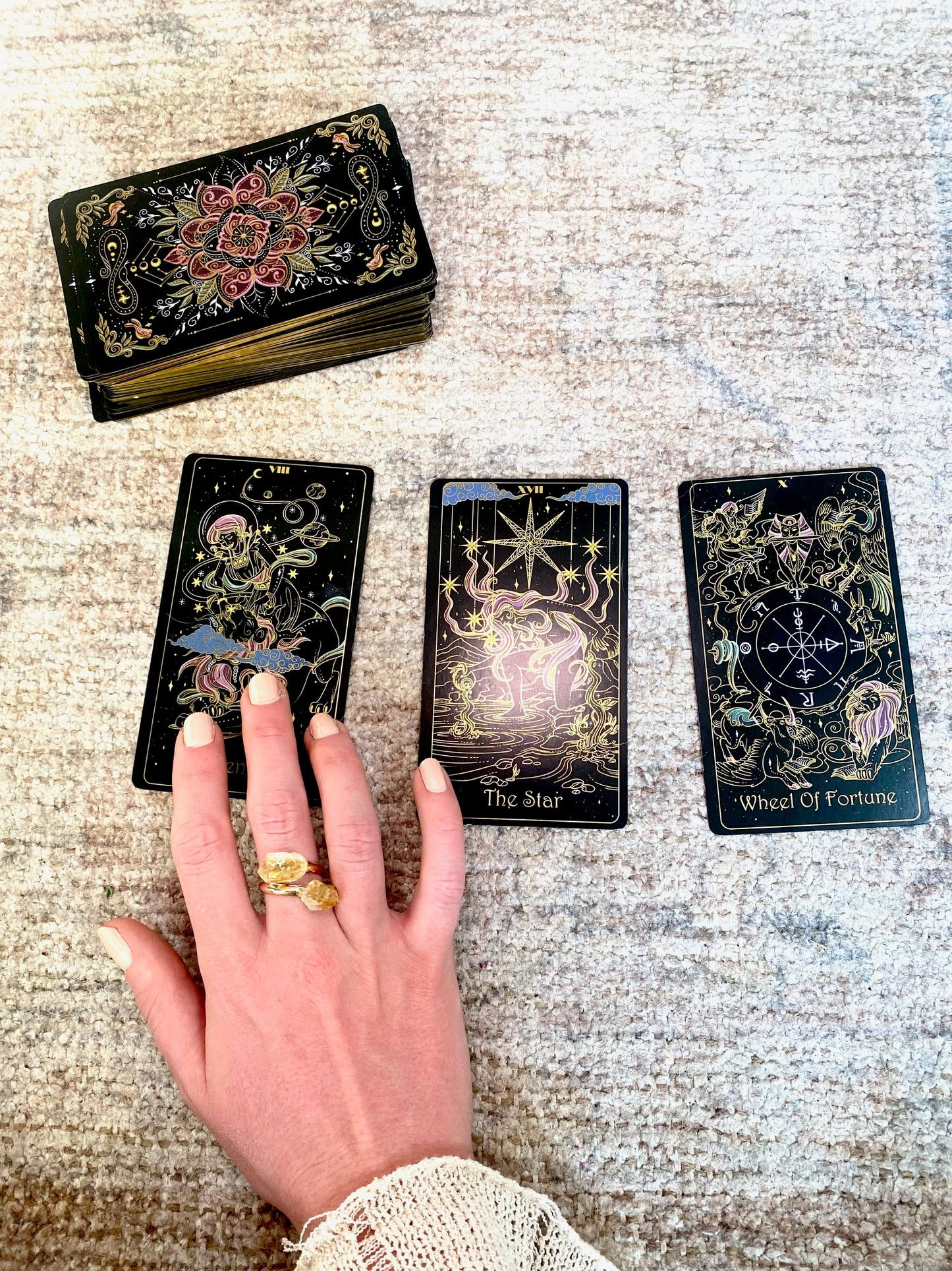 Citrine Adjustable Ring (Abundance, Prosperity, Manifestation)