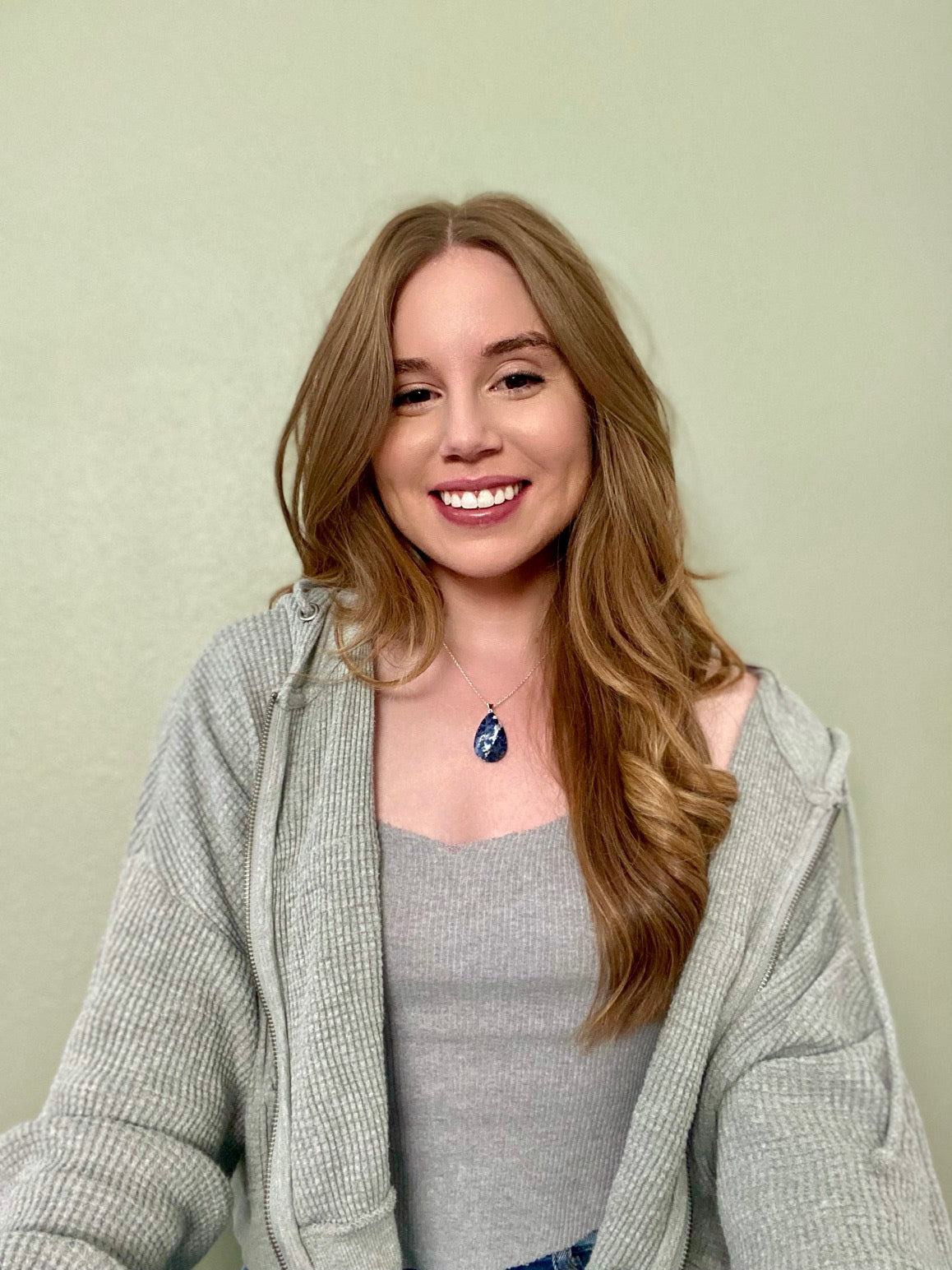 Sodalite Pendant Necklace (Amplify & Balance Energy, Clarity, Communication)