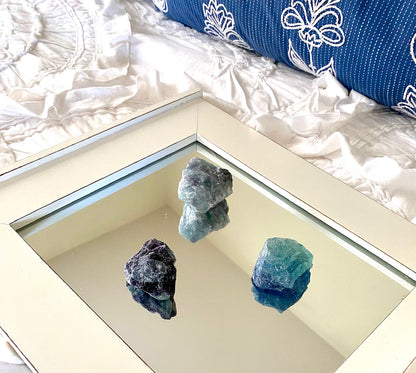 Blue Fluorite (Communication, Clarity, Creativity, Awakening)