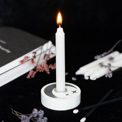 Mystical Moon Spell Candle Holder